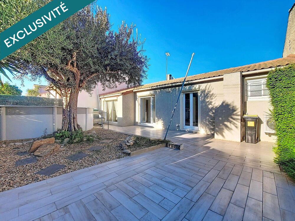 Vente Maison Villa T5 de 83 m² de plain pied avec piscine Hors sol Beziers