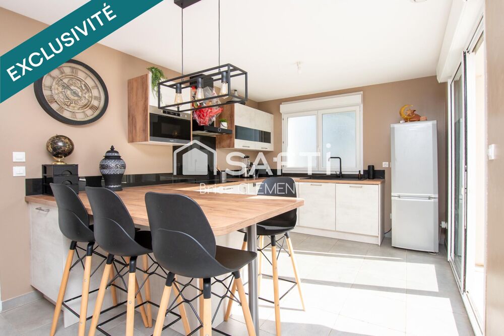 Vente Maison Fonsorbes – Maison climatisée avec 3 chambres, jardin et garage Fonsorbes