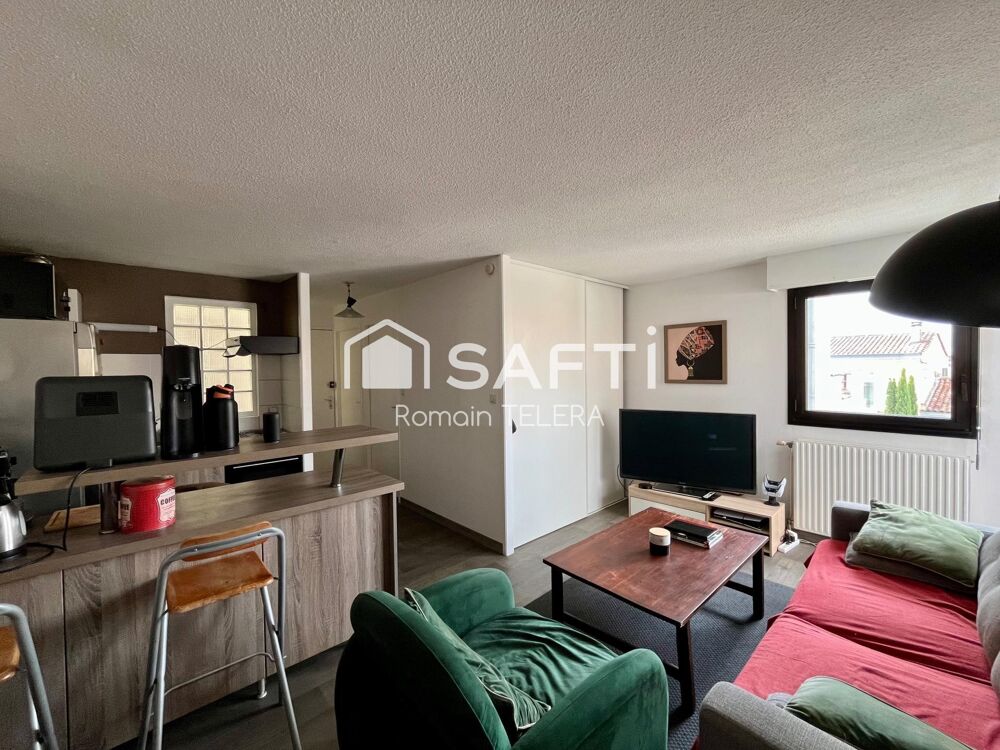 Vente Appartement Nansouty : T2 de 38 m² avec vue dégagée, balcon et place de parking Bordeaux