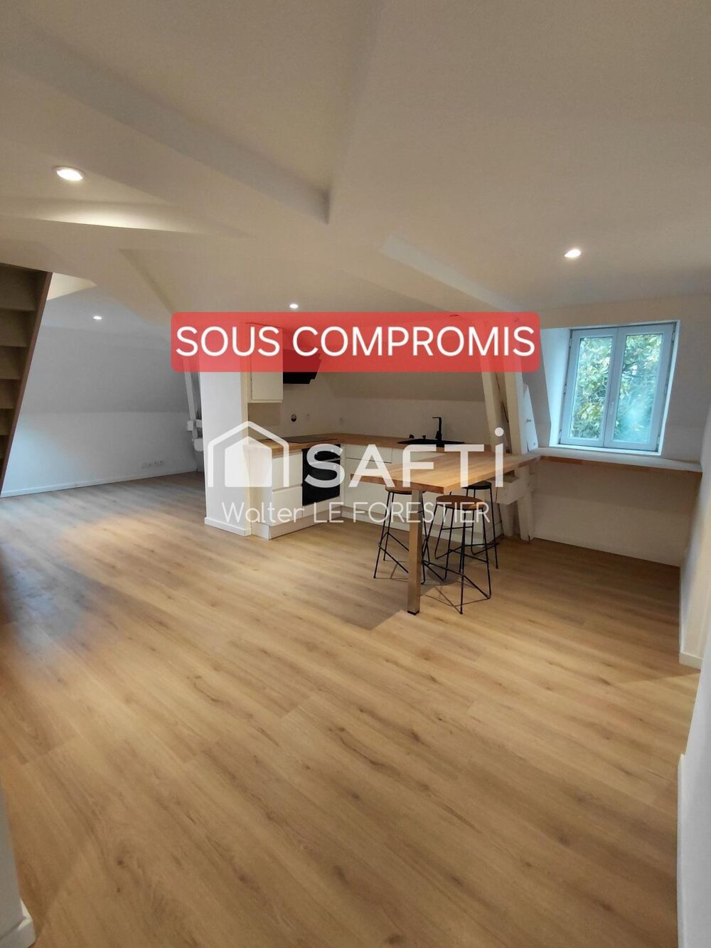 APPARTEMENT T3 DUPLEX RENOVE AVEC JARDIN ET PLACE DE PARKING