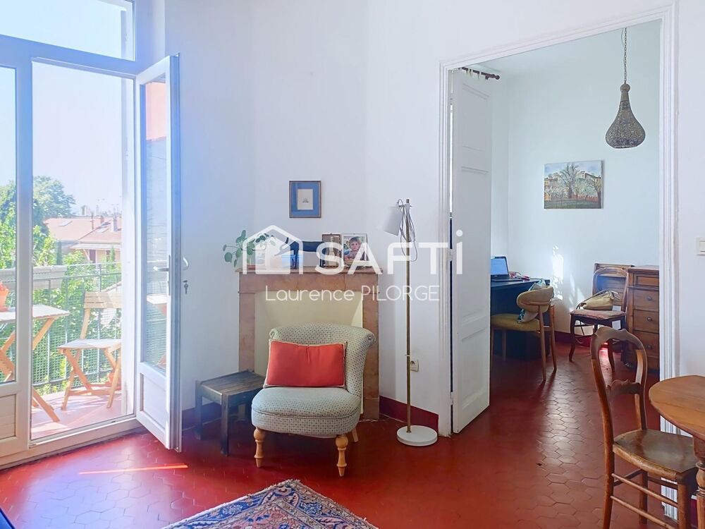 Vente Appartement T3 de charme de 55m² en ville comme à la campagne Toulon