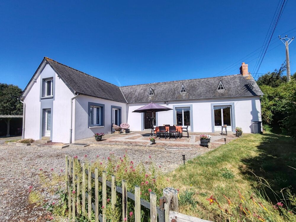 Vente Maison Maison de plain pied en campagne - 104 m2 , terrain 3915 m2 + garage et carport Saint-mars-sur-la-futaie