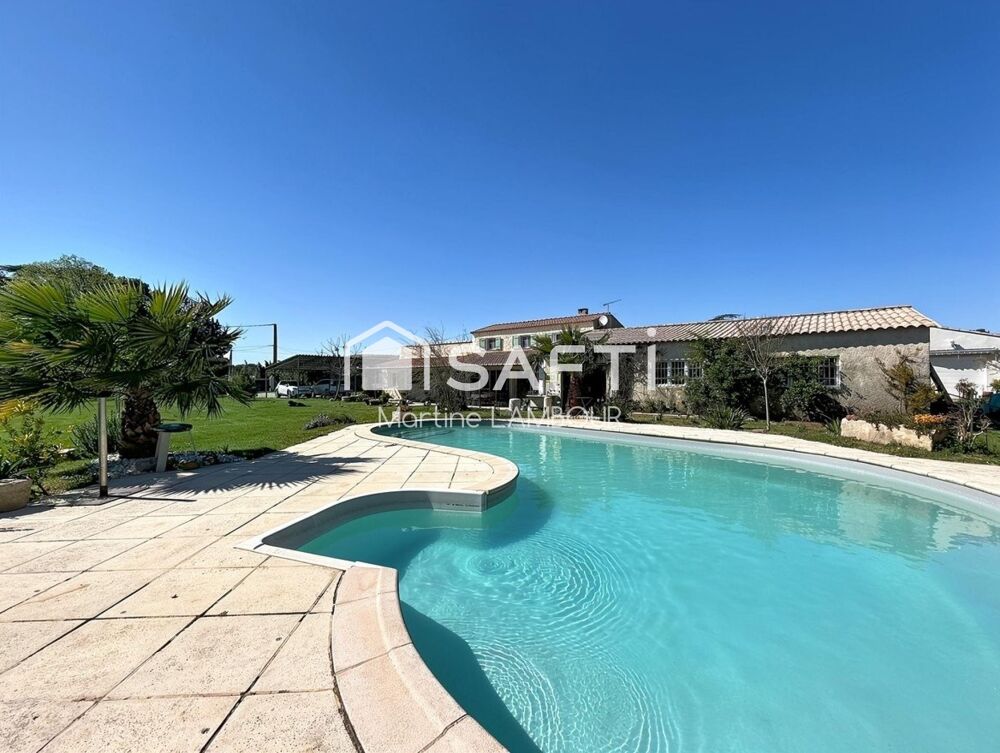 Propriété avec dépendances sur parcelle de 4000m²