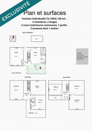  Maison � vendre 5 pi�ces 128 m�