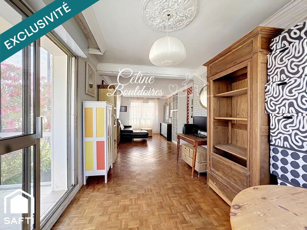 Vente Appartement T3 lumineux avec grand balcon vitré – Petite copropriété – Keruscun Brest