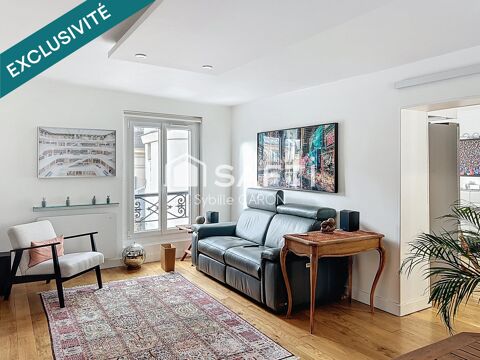  Dernier tage  lumineux  1 min  pied du mtro Barbs, 7 min du square Louis-Michel Appartement - 5 pice(s) - 85 m