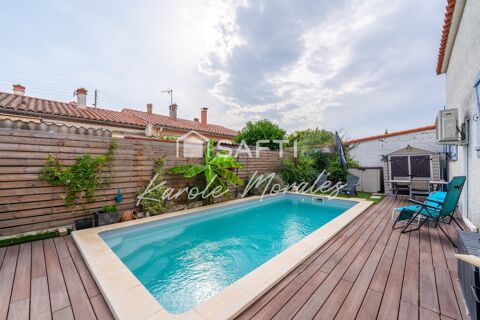   PALAU- DEL- VIDRE (66), BELLE MAISON SUR TERRAIN ARBORE AVEC PISCINE Maison - 6 pi�ce(s) - 170 m�