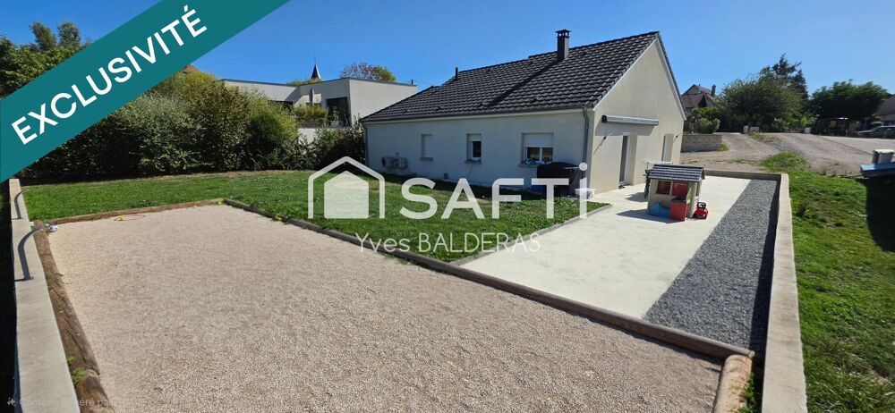 Maison plein pied avec vue dégagée