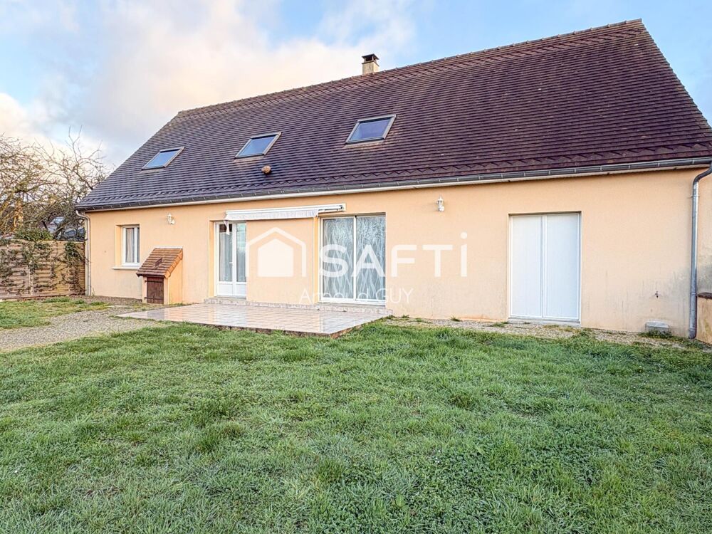 Pavillon avec 5 chambres et terrain