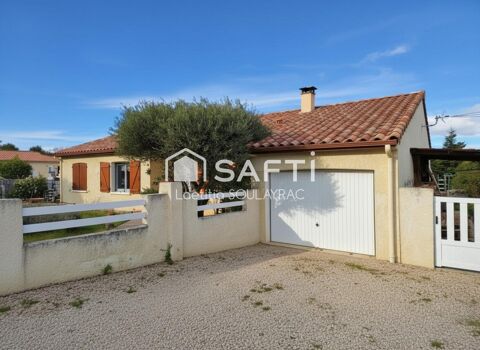   Maison plain-pied 125 m avec garage et jardin Maison - 6 pice(s) - 125 m