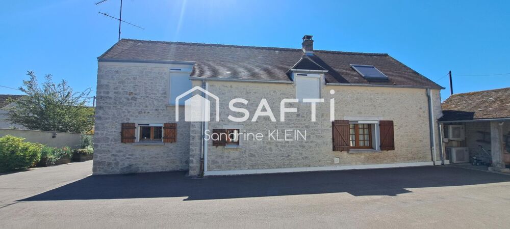 Vente Maison Maison en pierre rénovée avec dépendances, 5 pièces, terrain clos 1000m² Souppes-sur-loing
