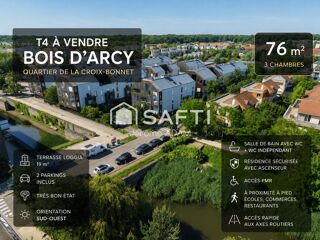  Appartement à vendre 4 pièces 76 m² Bois-d'arcy