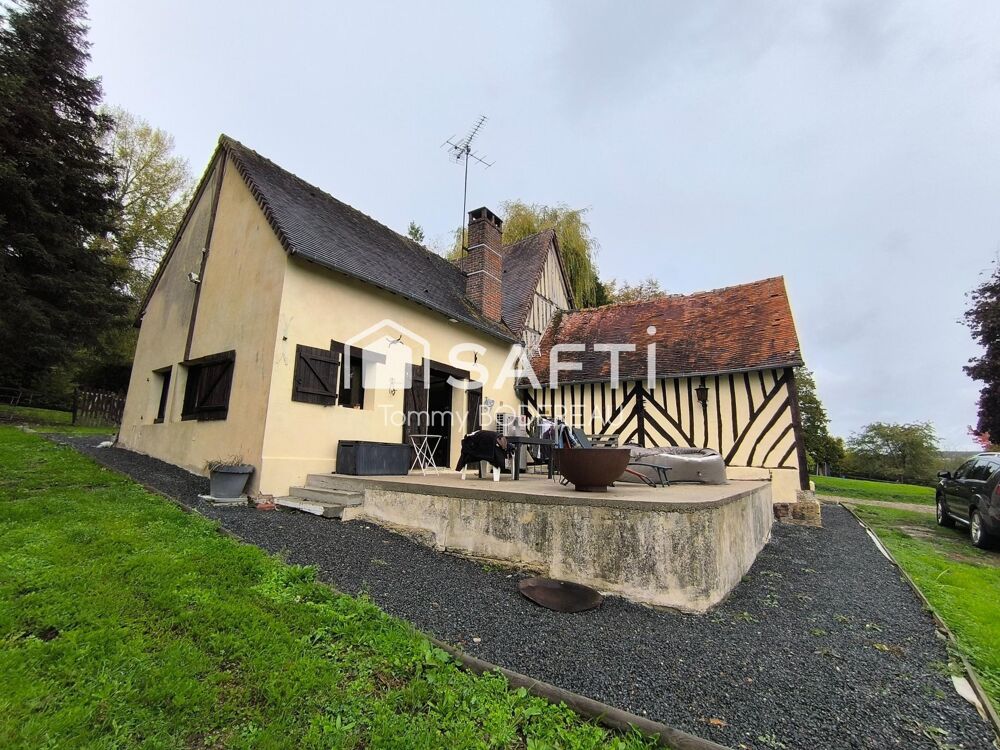 Vente Maison Maison en Colombages 105m² sur une parcelle de 1ha Val-de-vie