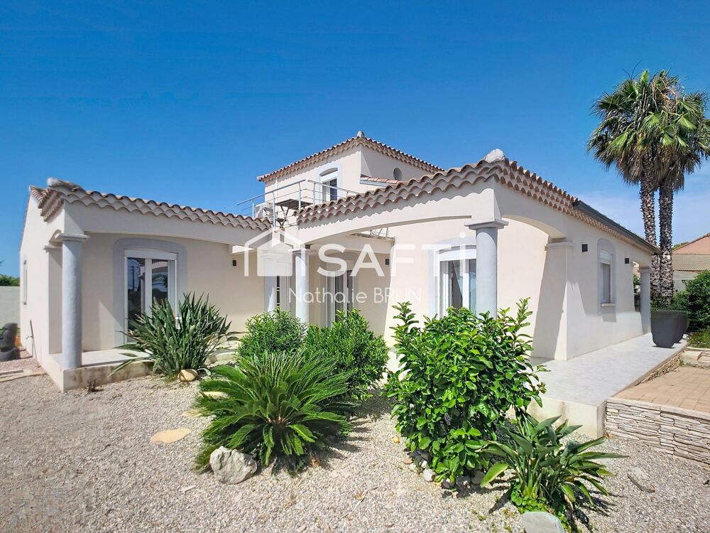 Vente Maison Villa de 174 m² sur 1463 m² de terrain avec piscine Marseillan