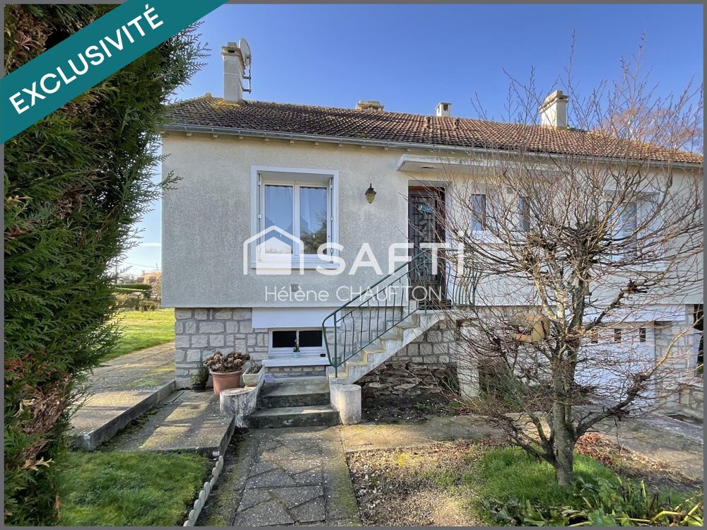 Vente Maison Maison proche gare Bréval 2 chambres, sous-sol total Neauphlette