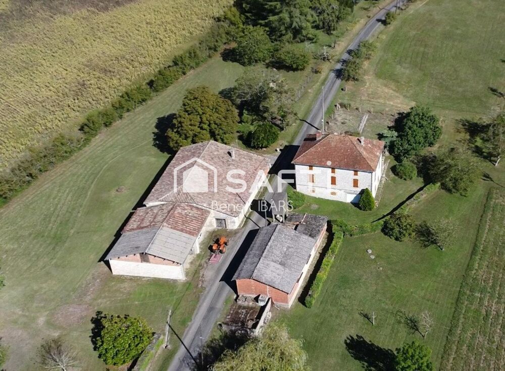 Vente Maison Anciennes fermes , bois, prés, puits, environ 7 ha de nature. Cahuzac-sur-vere