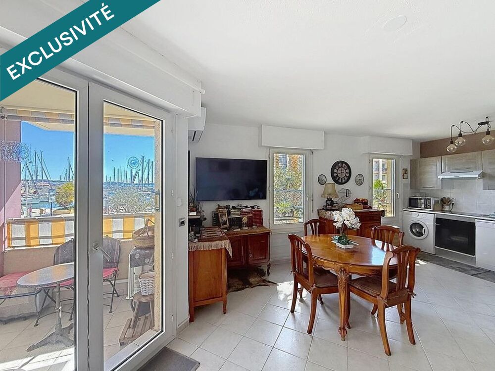 Vente Appartement 3 Pieces VUE MER AVEC GARAGE-TERRASSE-JARDIN-CAVE Frejus