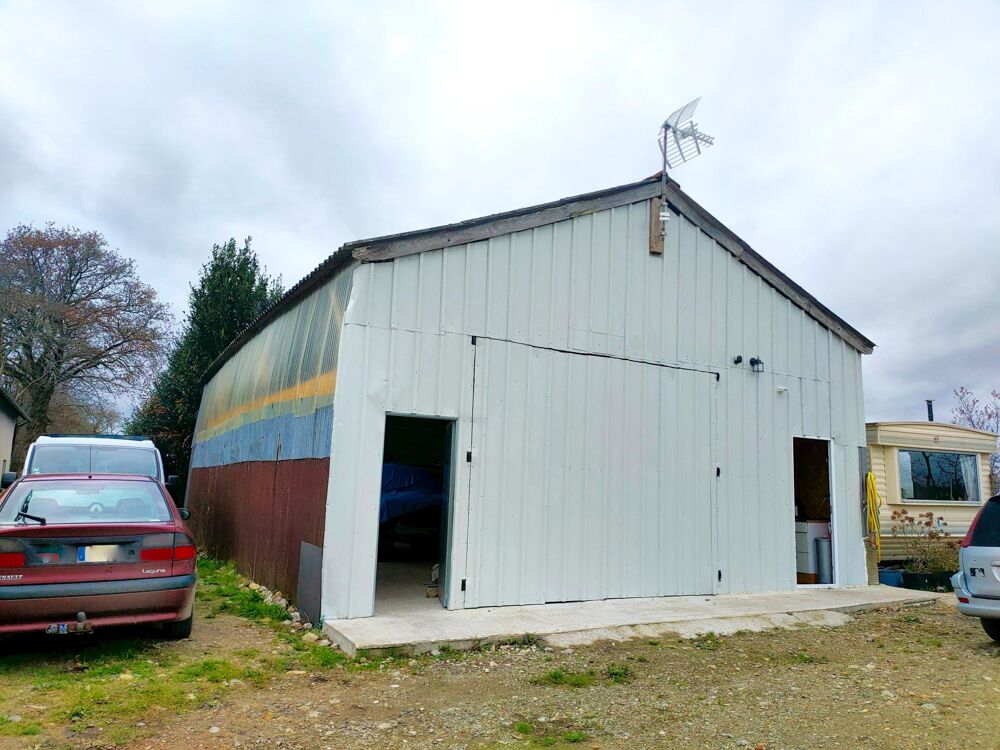 Hangar + Longère + Mobil-home situés au calme