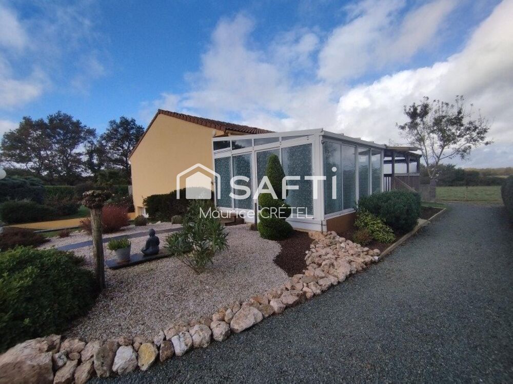 MAISON SOUS-SOL 117M²+TERRAIN+4CHS