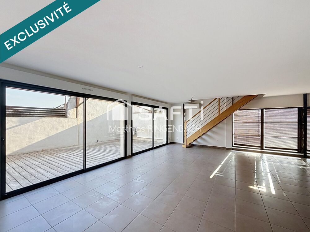 Loft d'exception avec terrasse de 40 m² et parking