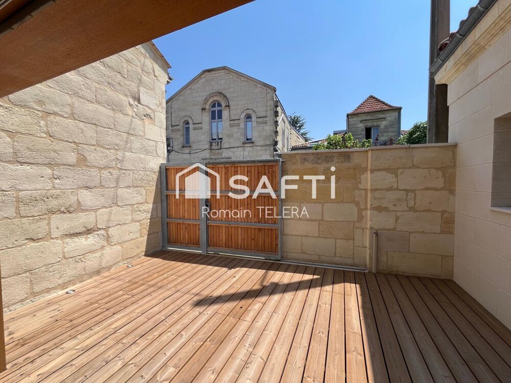 Vente Maison Nansouty : échoppe rénovée de 128 m² (138 au sol) avec une terrasse et la climatisation Bordeaux
