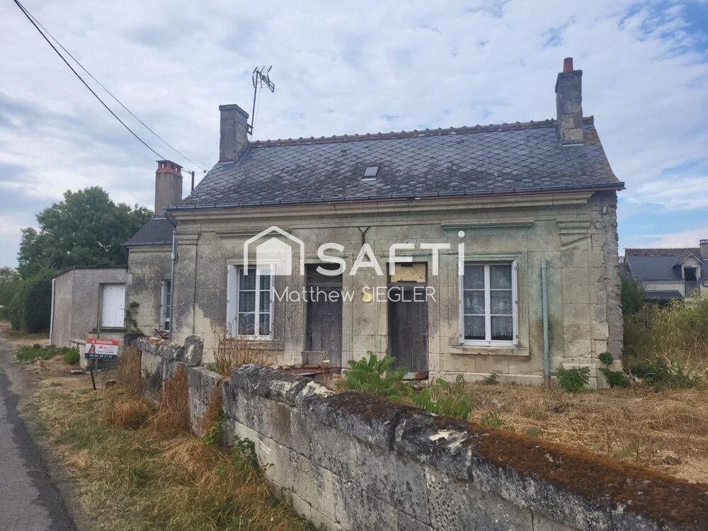 Vente Maison À Cinq-Mars-la-Pile, découvrez cette maison de 92 m² sur un terrain de 897 m², offrant 3 chambres et un beau projet de rénovatio Cinq-mars-la-pile