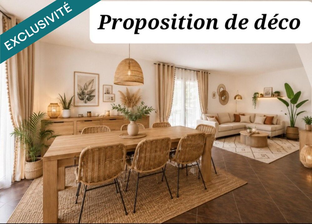 Vente Maison Maison de 2011, 4 chambres, garage, sous sol de 45 m² sur terrain de 380 m² Beziers