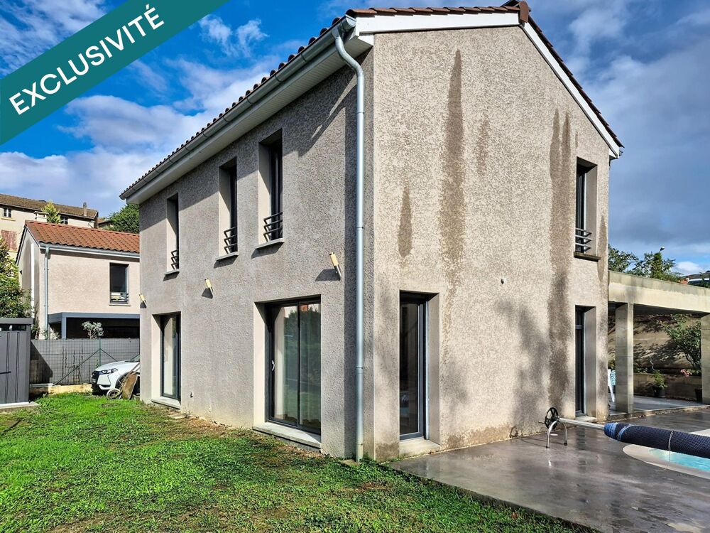 Vente Maison SOURCIEUX-LES-MINES – MAISON INDIVIDUELLE DE 105 M² – 3 CHAMBRES – PISCINE CHAUFFÉE Sourcieux-les-mines