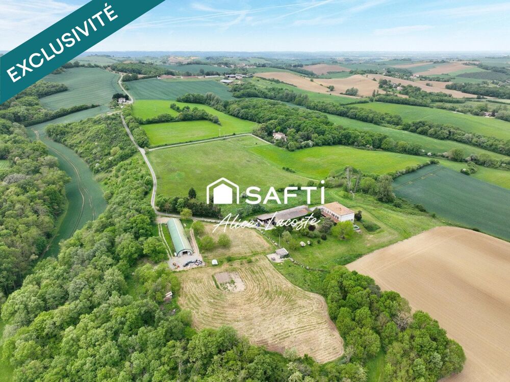 Vente Maison Ancienne ferme avec dépendances sur 1,5 ha Carbonne