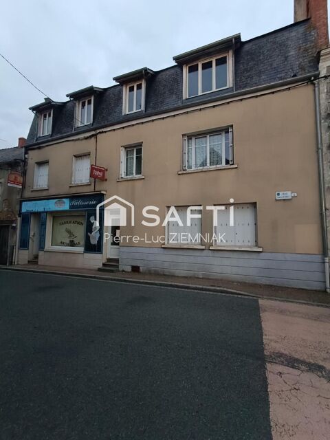 Murs commerciaux + habitation � 210 m&sup2; 156500 53170 Villiers-charlemagne