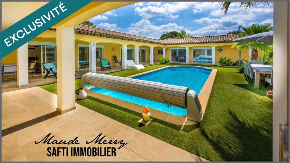 Maison plain pied de 2011 composée de 2 logements distincts (105 m2 et 60 m2) avec chacun son entrée indépendante - piscine - ga