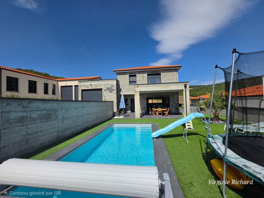 Vente Maison CONTEMPORAINE 2022 - Piscine chauffée et vue Chanonat