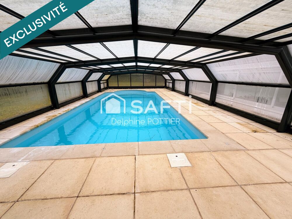 Maison 117m2, 3 chambres, dressings, piscine couverte