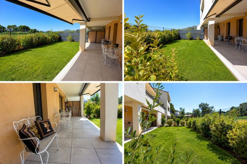 En Exclusivité: Appartement de type 3 avec terrasse jardin dans résidence haut de gamme avec piscine