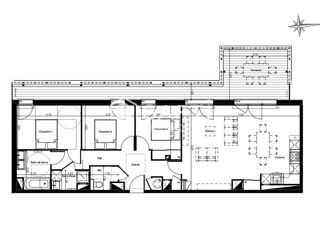  Appartement  vendre 4 pices 92 m