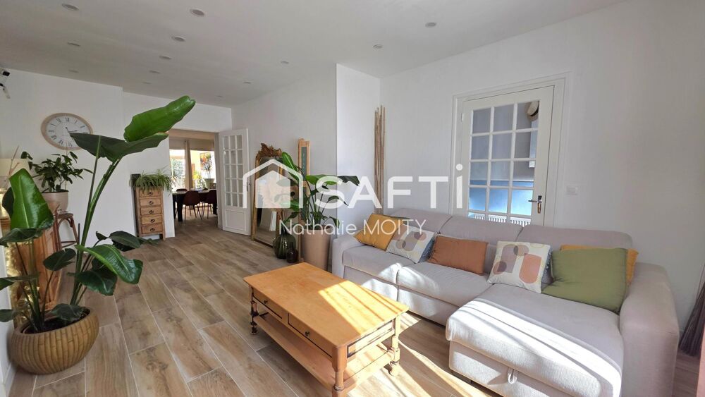 Vente Maison Maison T6 de 139m² entièrement rénovée, peu énergivore, DPE C, jardin et garage. Saint-quentin