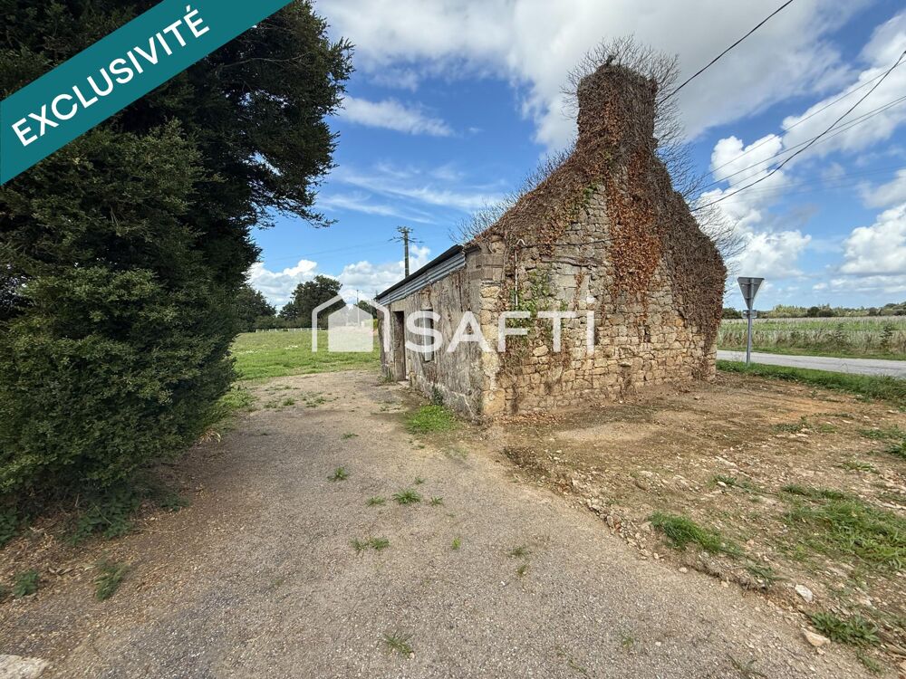 MAISON A RECONSTRUIRE ENTIEREMENT SUR TERRAIN DE 1000 M2
