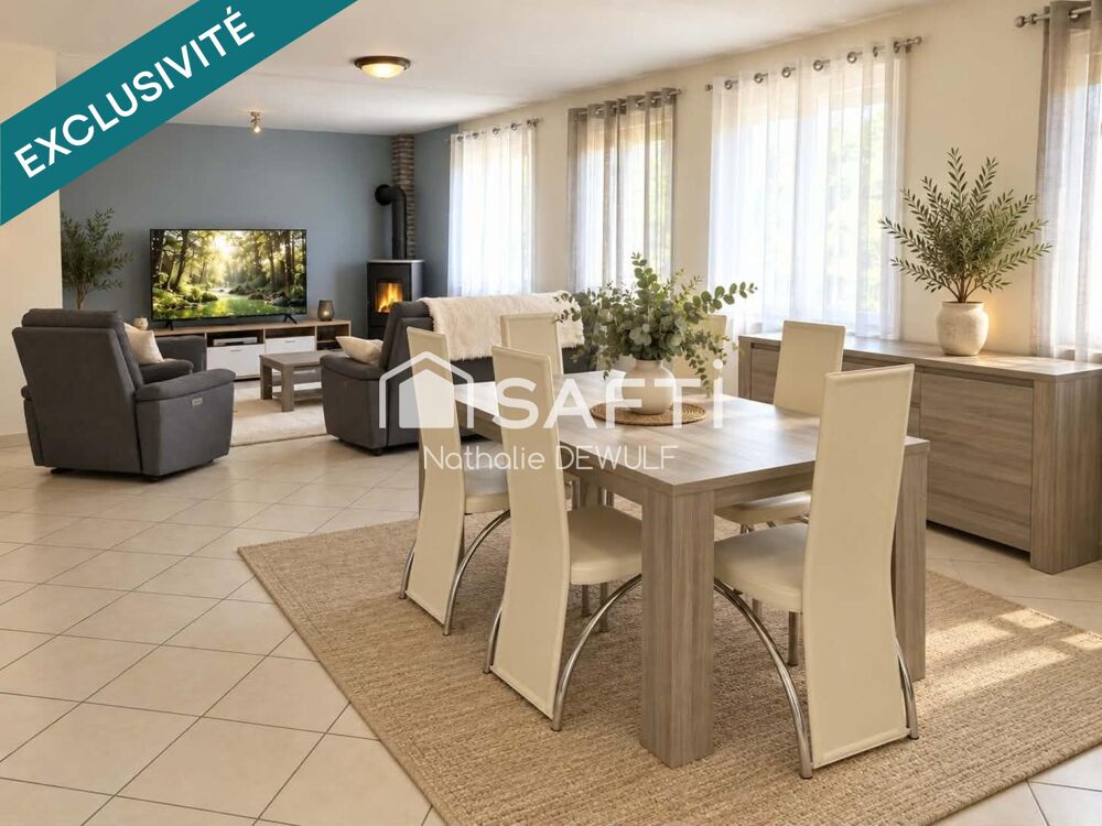 Vente Maison A PROXIMITE IMMEDIATE DE MARLE PAVILLON 3 CHAMBRES CONFORT PL PIED S/SOL COMPLET  SUR JARDIN 1336m2 Montigny-sous-marle