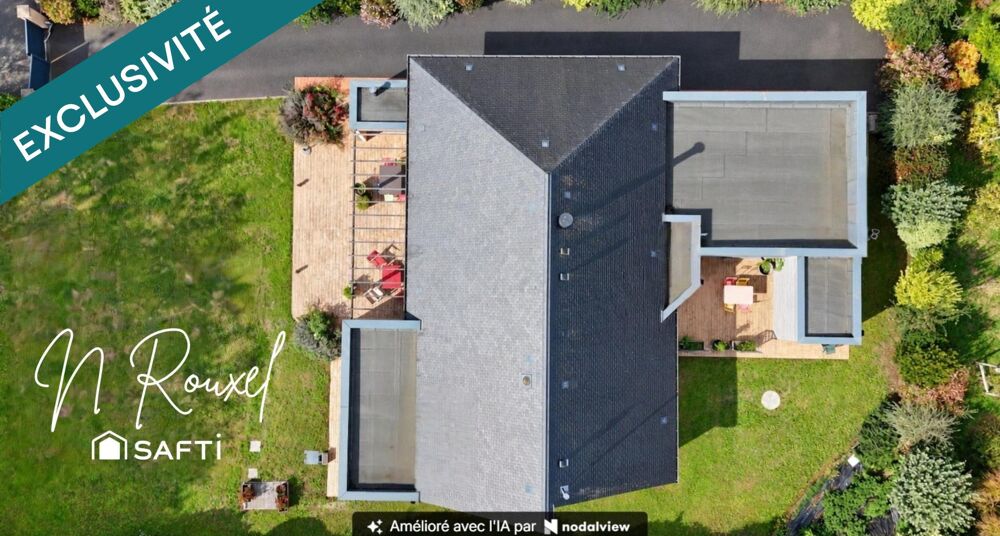 Vente Maison Contemporaine 155m², potentiel 215, terrain 1125m² Fleury-sur-orne