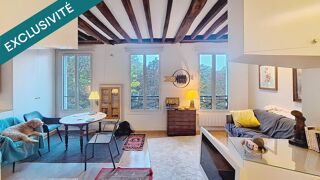 Vente Appartement PARIS 19E – Appartement de 40,8 m² rénové par architecte – Vue sur les Buttes-Chaumont Paris 19