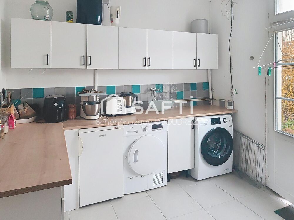 MAISON DE 110M² - 4 CHAMBRES - GARAGE - DEPENDANCE - TERRAIN CLOS