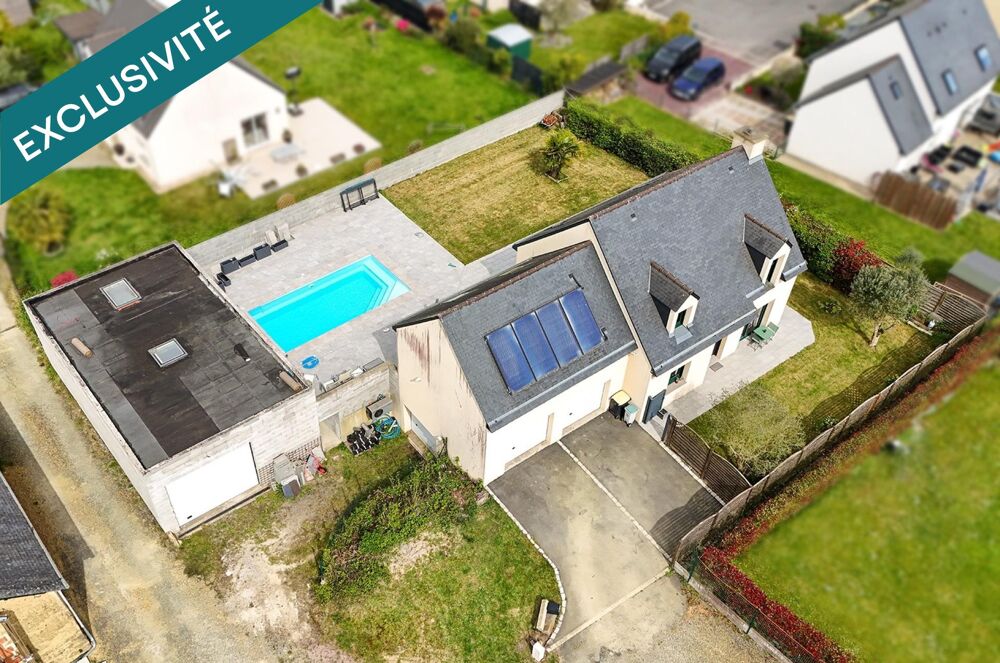 Maison familiale avec piscine et grand garage
