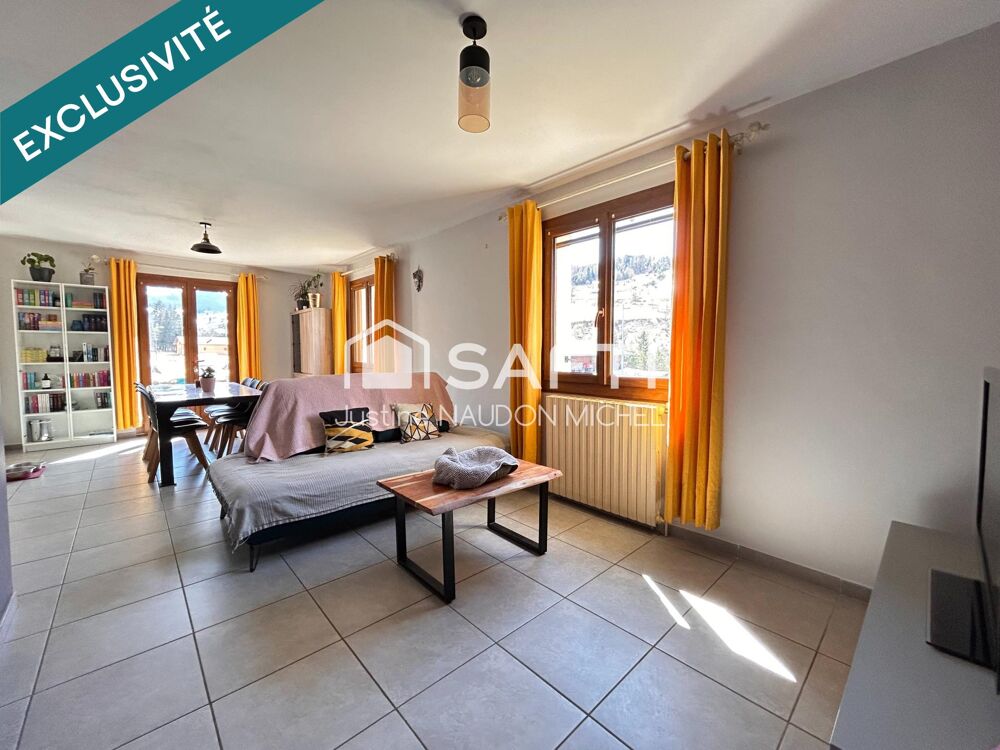 Maison 120m² 3 chambres  Terrain 1187m²  Garage