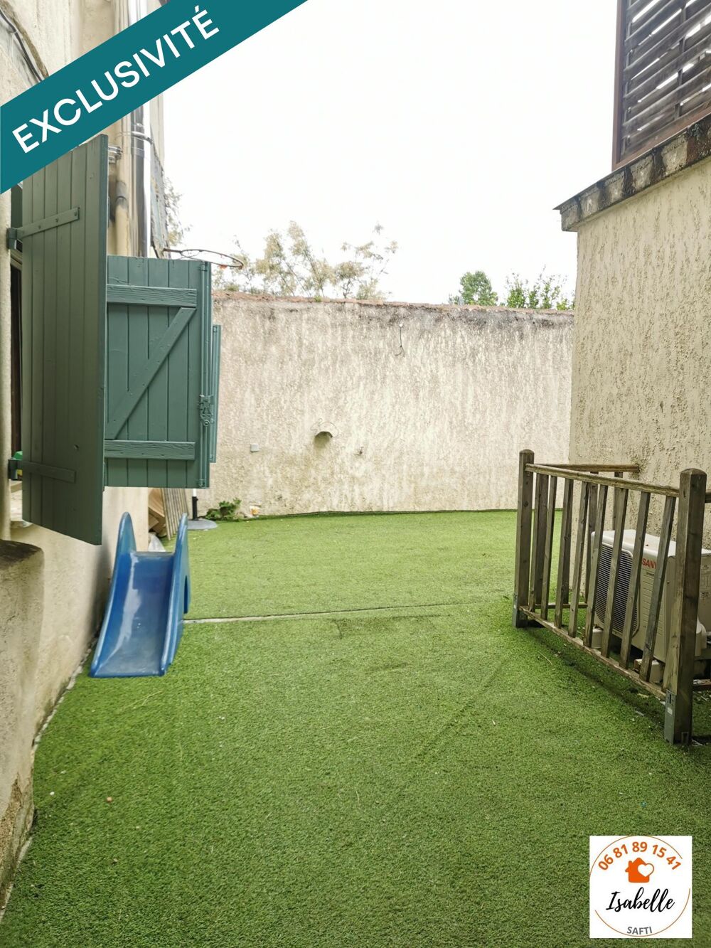 Vente Appartement A 15 mn d'Auch, appartement dans un village : 4 chambres, 1 salle d bain, 1 salle d'eau, 2 WC. Barran