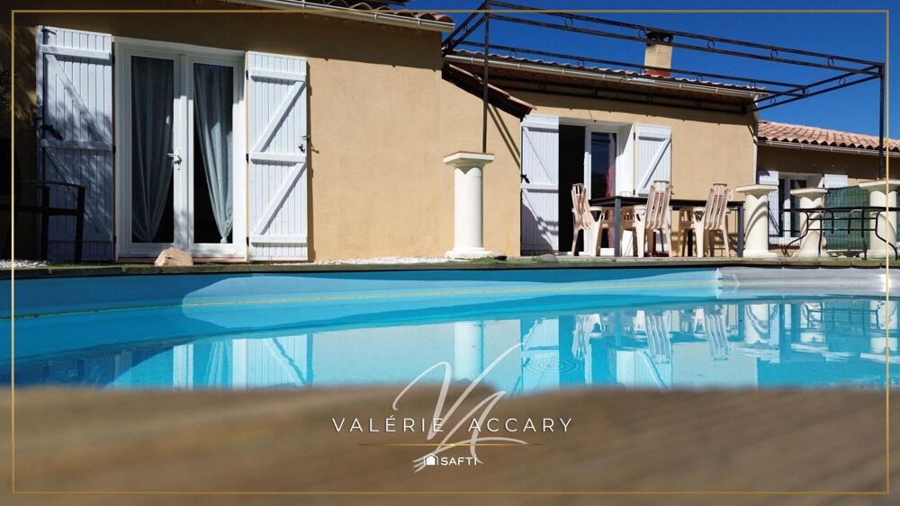 Vente Maison Rocbaron : Maison individuelle de 202 m² sur un terrain de 1703 m² avec 6 chambres, piscine, garage, T2 indépendant…... Rocbaron