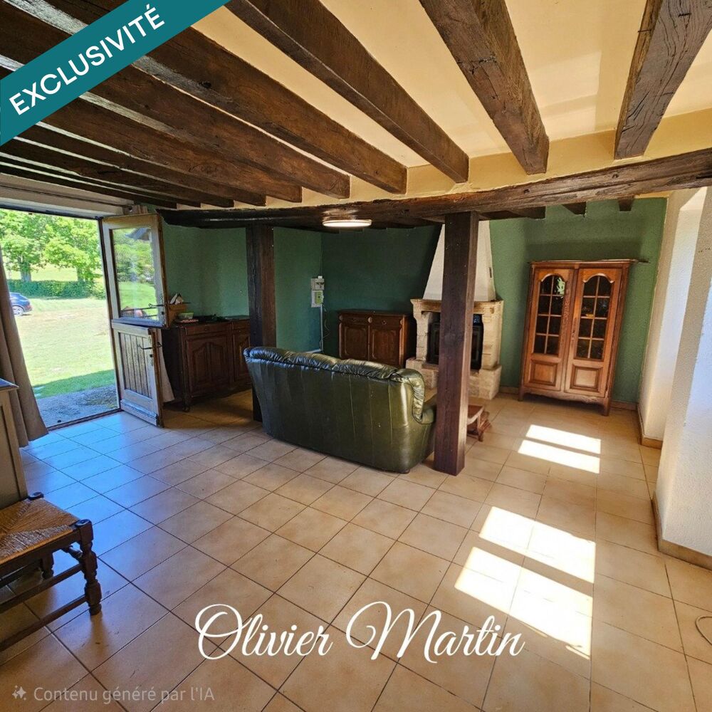 Maison de campagne 4 pièces  71 m²  Terrain 1 740 m²