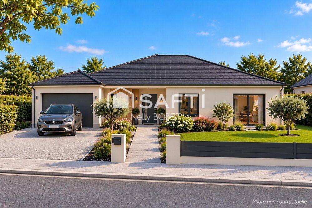 Vente Terrain Terrain à bâtir de 395 m² – Viabilisé & Libre de constructeur – Dans un mini-lotissement intimiste sans mitoyenneté ! Goven