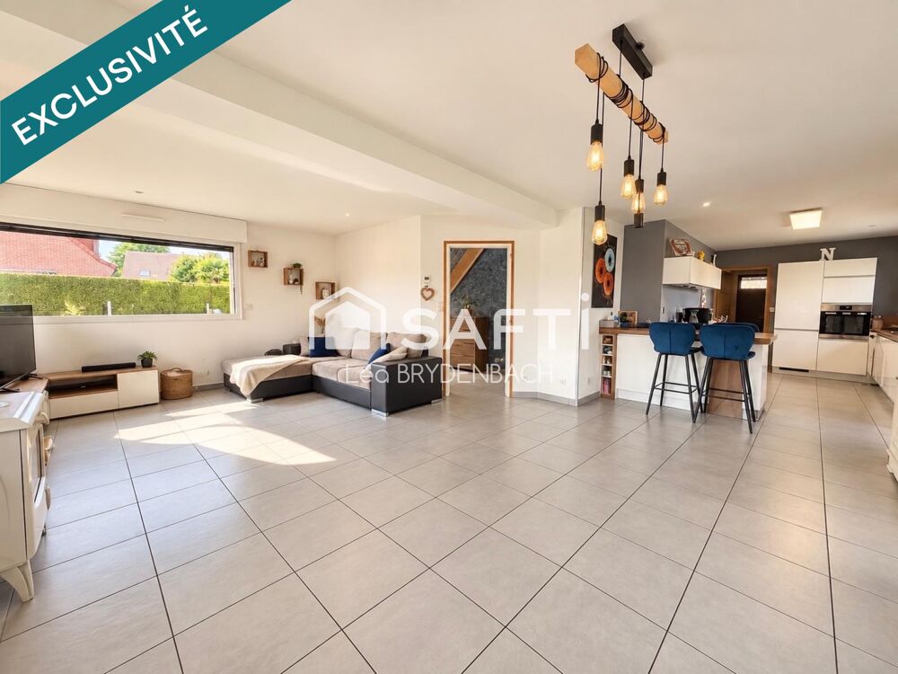 Vente Maison Maison individuelle haut de gamme – 170 m² – 4 ch - véranda - Saint-Saulve Saint-saulve