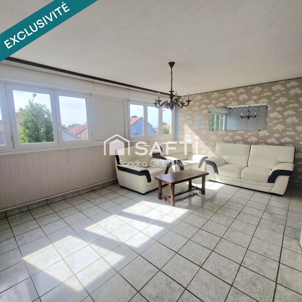 Maison avec 4 chambres, jardin et garage aux portes des frontières !