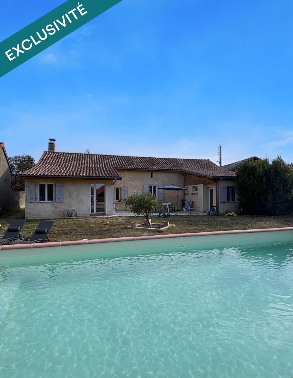 Vente Maison Longère de charme avec piscine et dépendances Sarniguet